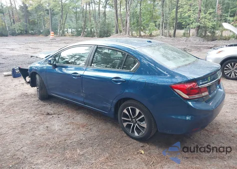 2013 Honda Civic Ex-L z USA, uszkodzony, nr VIN 2HGFB2F92DH503859